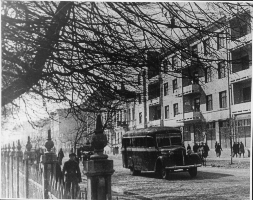 Вид на улицу Советскую Гомеля 1940 г.